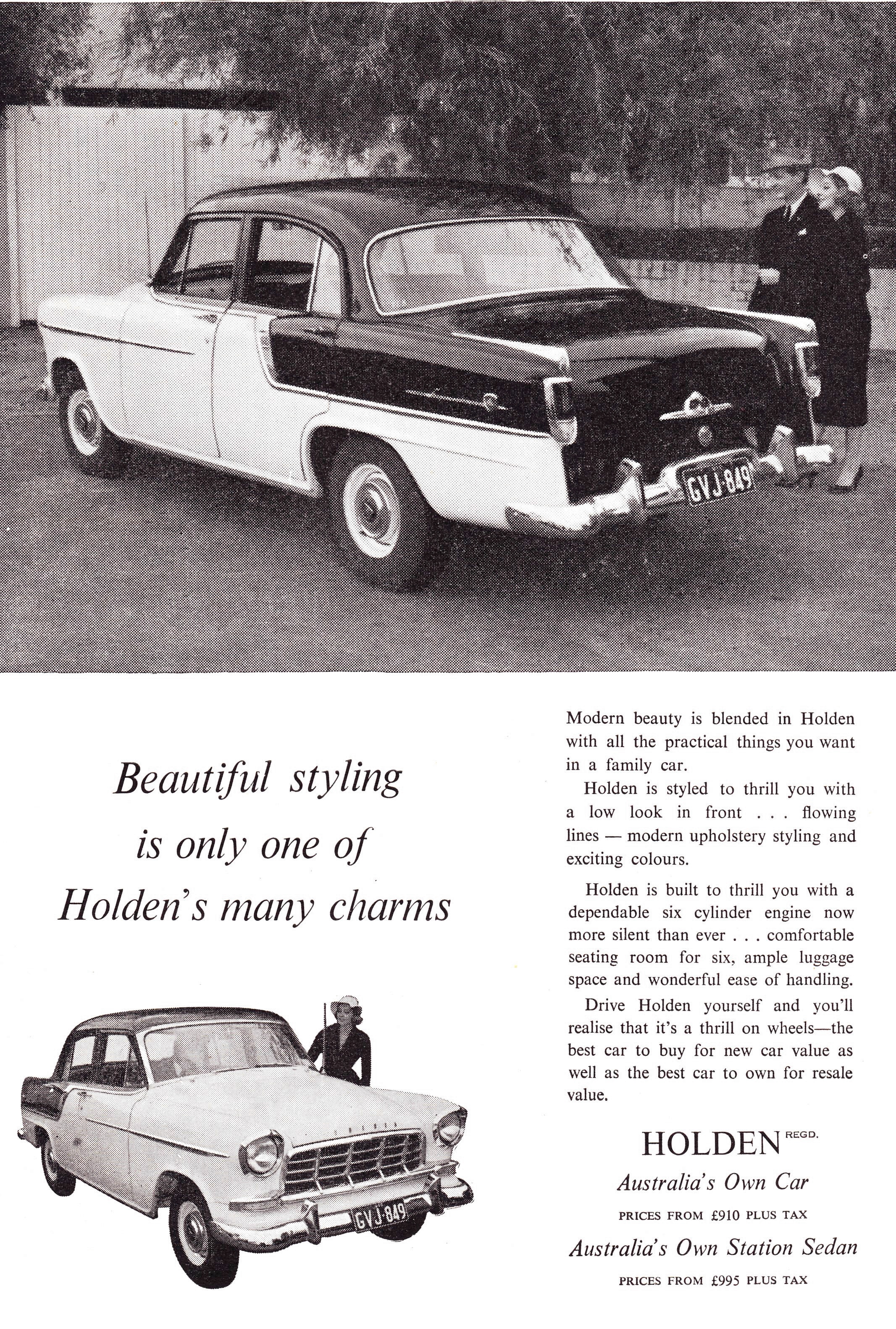1958 Holden FC Special Sedan
